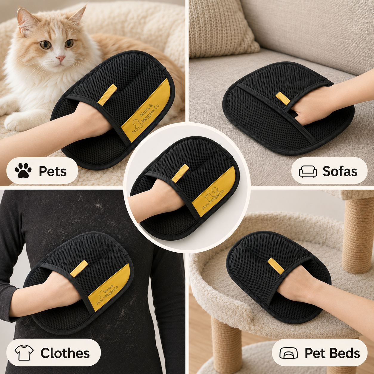 Pet Hair Removal Electrostatic Glove
