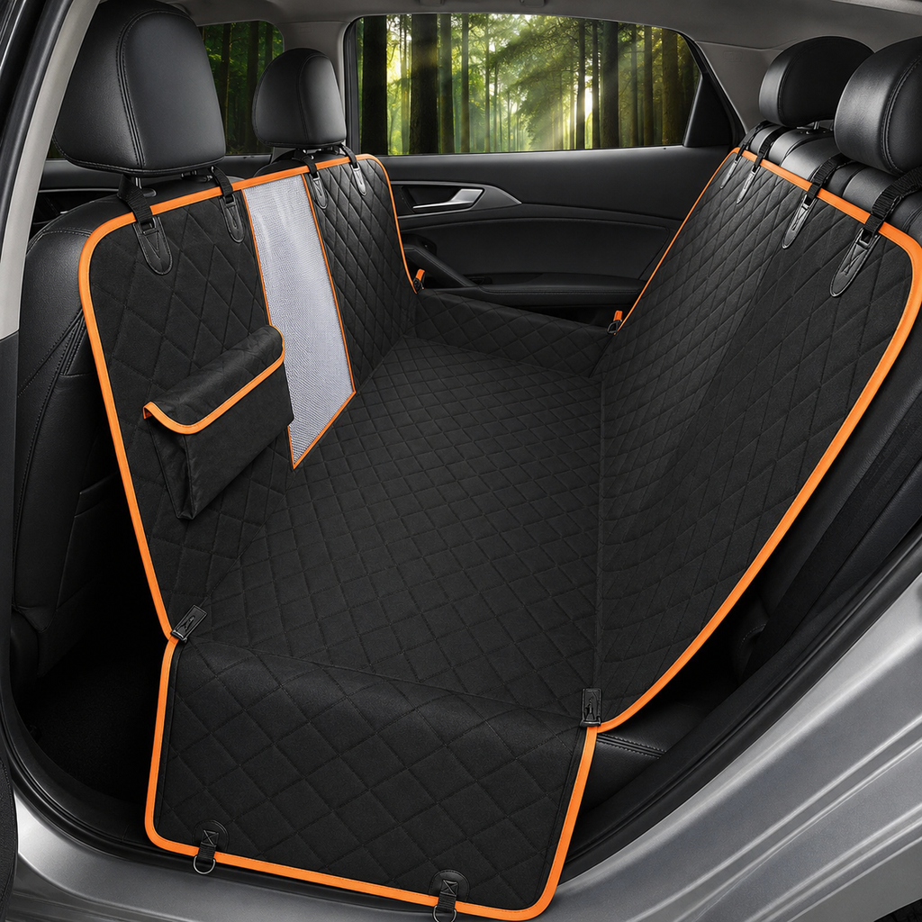 Dog Car Seat Cover — Waterproof & Scratch-Proof