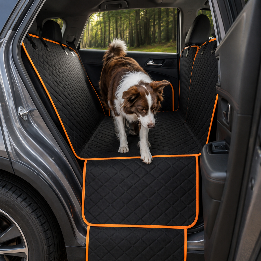 Dog Car Seat Cover — Waterproof & Scratch-Proof