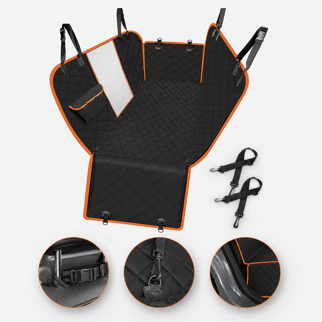 Dog Car Seat Cover — Waterproof & Scratch-Proof