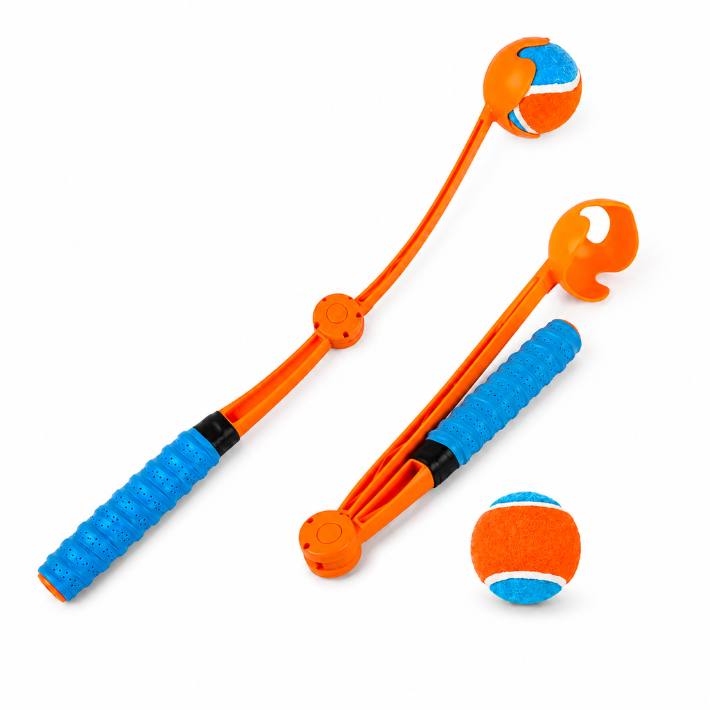 Foldable Handheld Ball Launcher for Dogs