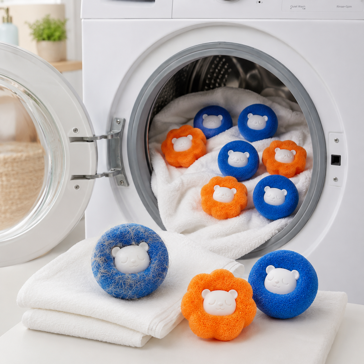 Reusable Pet Hair Remover Laundry Balls