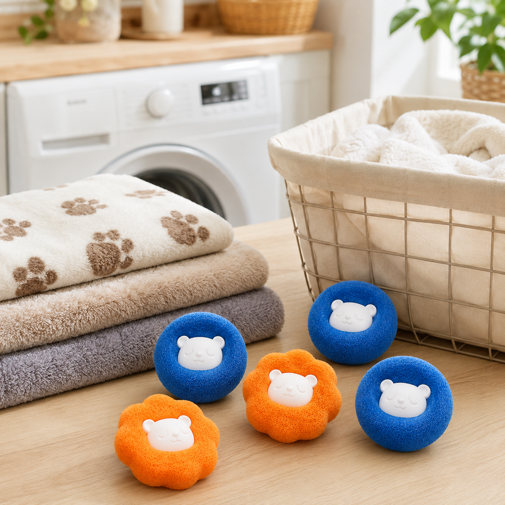 Reusable Pet Hair Remover Laundry Balls