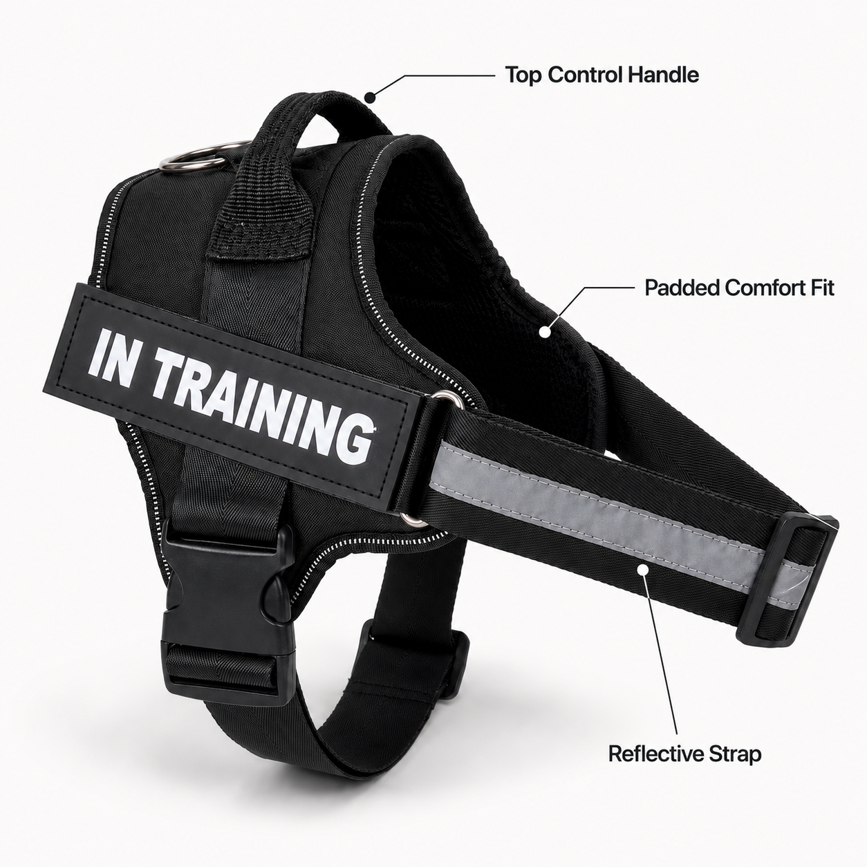 No-Pull Dog Harness - Comfortable, Secure & Easy to Fit