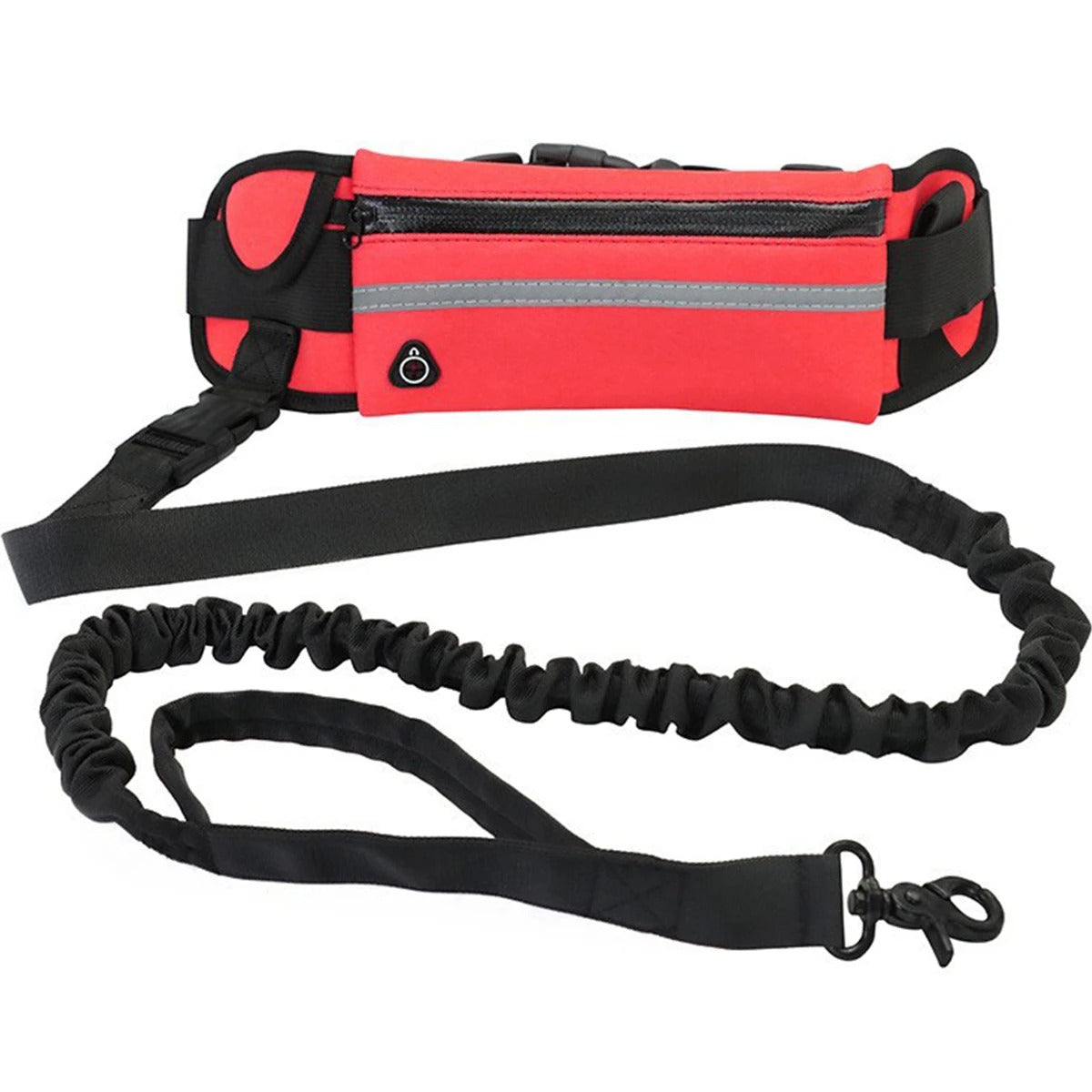 Hands Free Dog Leash with Waist Pouch